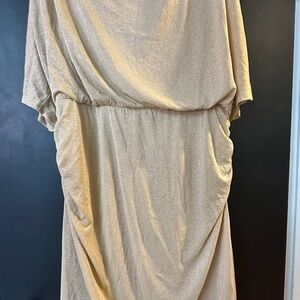 CATO Elegant Gold Women's Dress